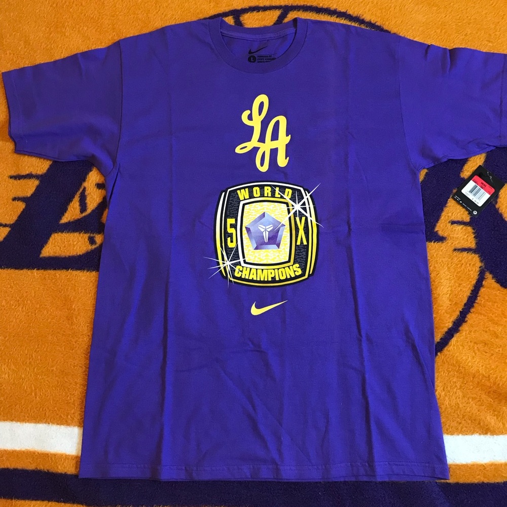Vintage Kobe Bryant Los Angeles lakers Nike shirt